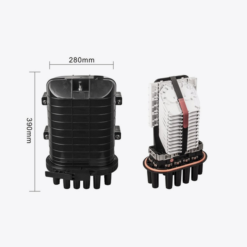 Fechamento de tala de fibra óptica de núcleo T6-112H 144/288 núcleos